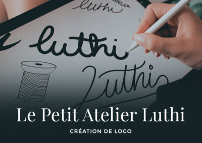 Le petit atelier Luthi, identité visuelle